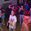 Suzanne gets into it, Vicky's 50th Birthday, St. Edmund's Hall, Hoxne - 15th August 2026