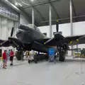 The Lancaster has moved out of the main hangar, A Visit to IWM Duxford, Cambridgeshire - 17th August 2026