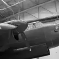 The front end of the Lancaster, A Visit to IWM Duxford, Cambridgeshire - 17th August 2026