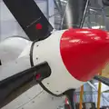 A five-bladed propellor on a Spitfire F.24, A Visit to IWM Duxford, Cambridgeshire - 17th August 2026