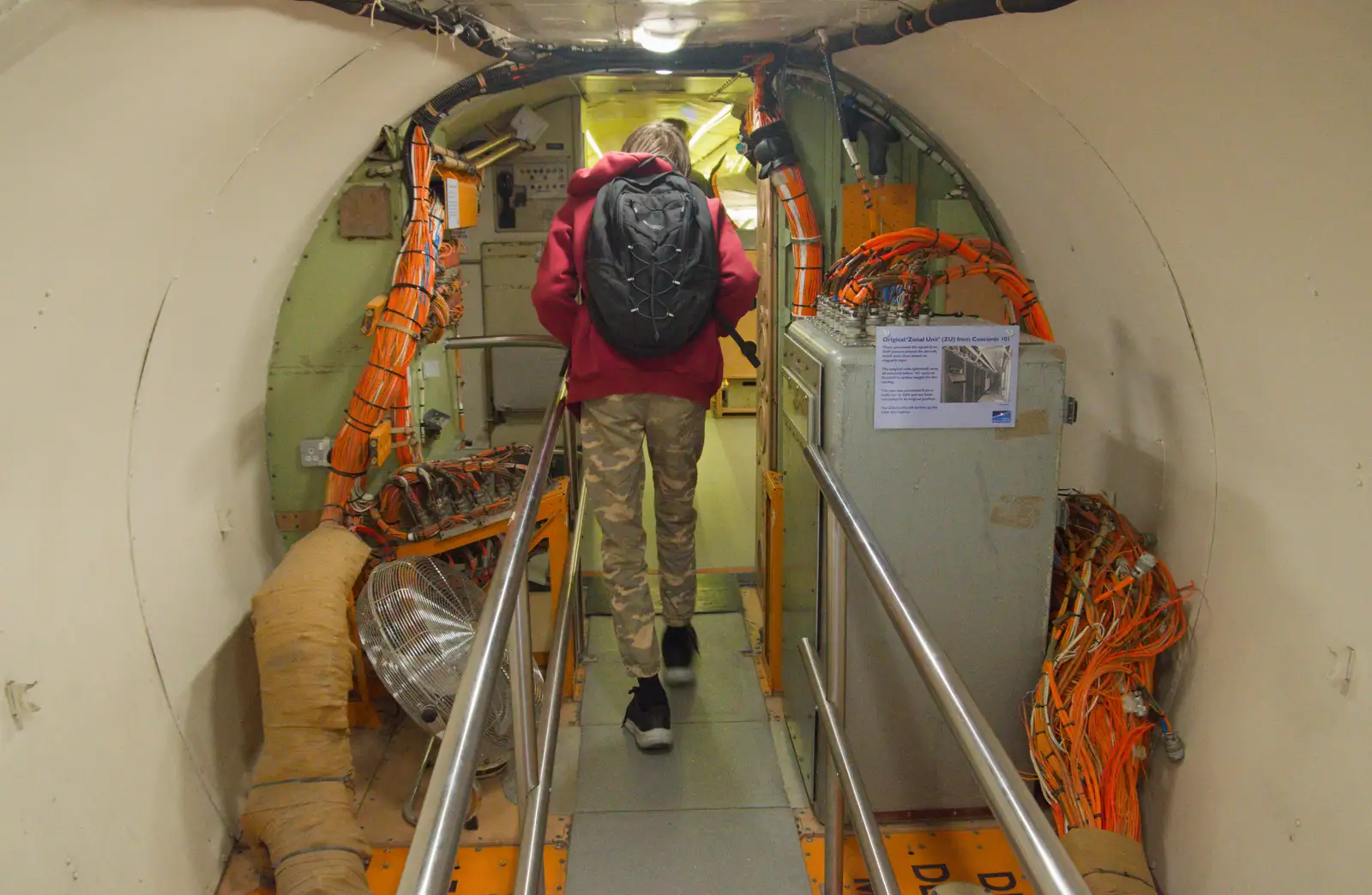 Harry walks through Concorde 101, from A Visit to IWM Duxford, Cambridgeshire - 17th August 2026