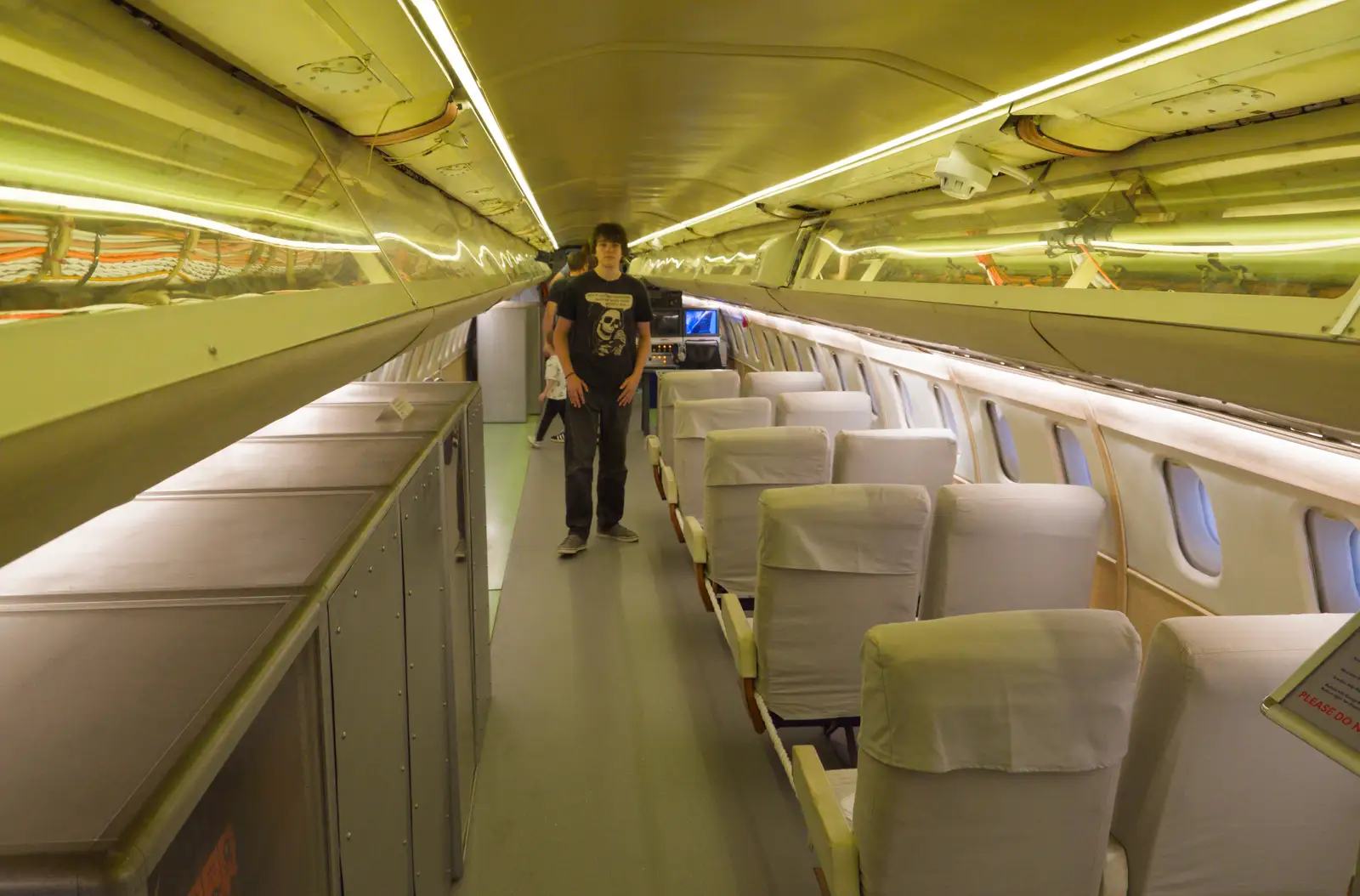 Fred on Concorde, from A Visit to IWM Duxford, Cambridgeshire - 17th August 2026