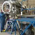 An engineer works on the Gladiator, A Visit to IWM Duxford, Cambridgeshire - 17th August 2026