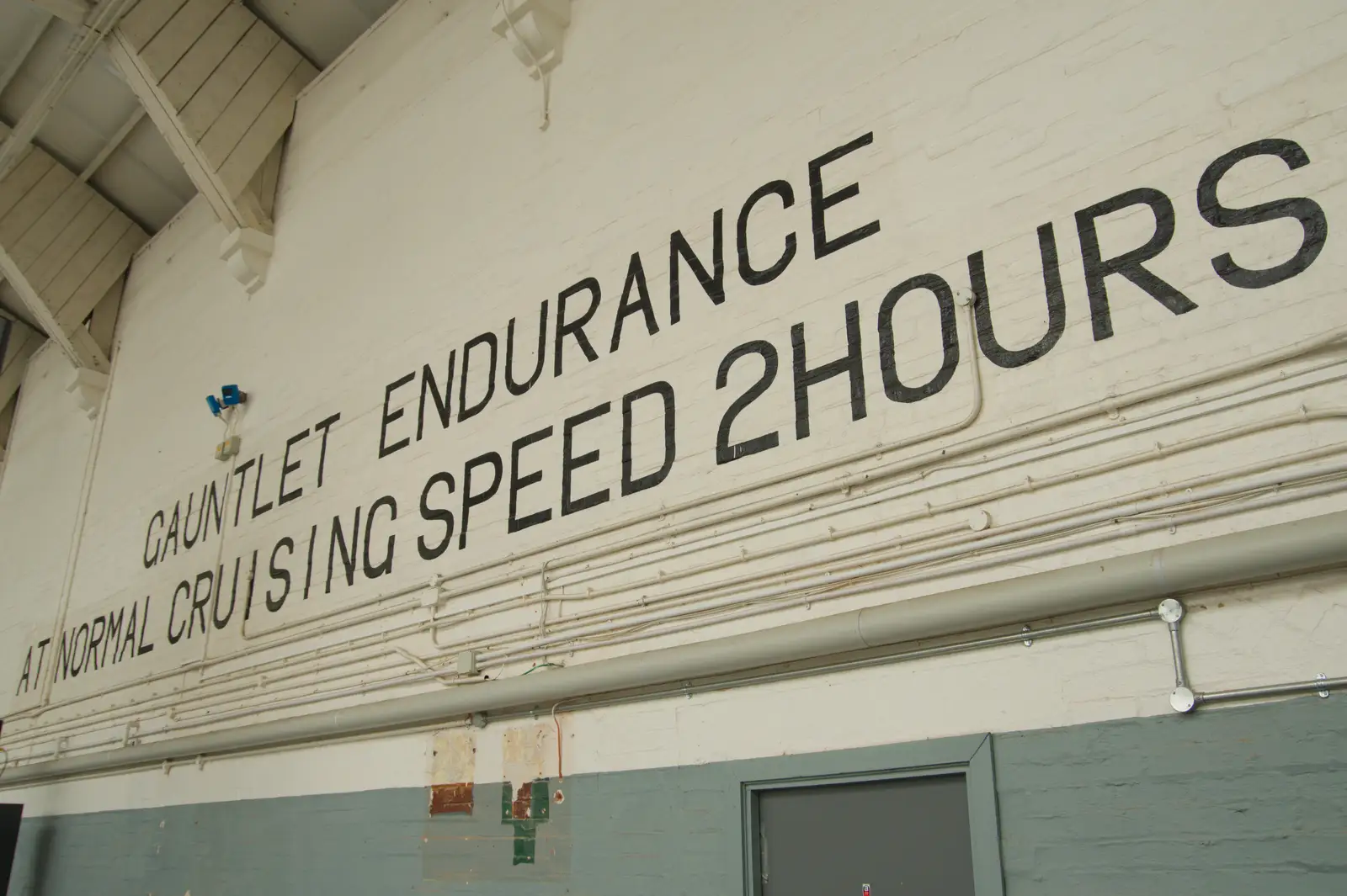 A reminder that Gauntlets can fly for quite a while, from A Visit to IWM Duxford, Cambridgeshire - 17th August 2026