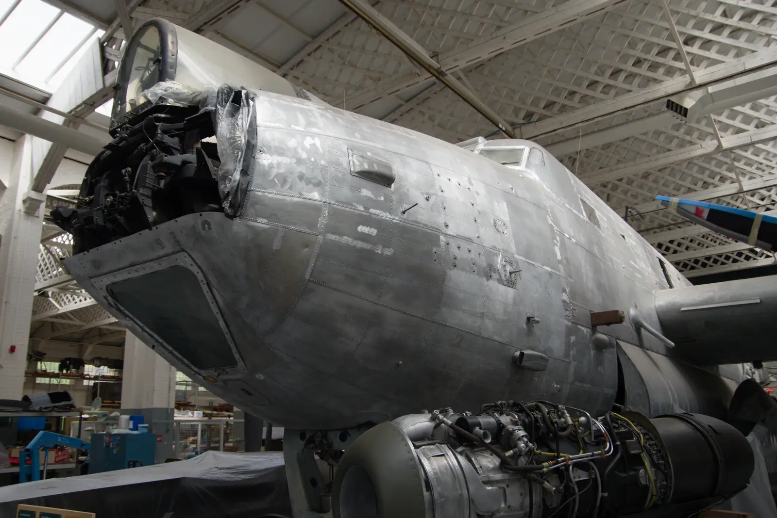 Shack attack: the Shackleton rebuild continues, from A Visit to IWM Duxford, Cambridgeshire - 17th August 2026