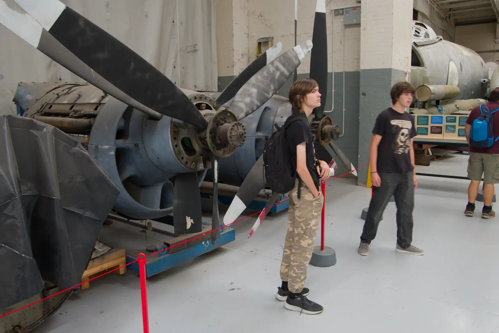 Harry and Fred, from A Visit to IWM Duxford, Cambridgeshire - 17th August 2026