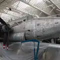 The Shackleton is down to bare metal, A Visit to IWM Duxford, Cambridgeshire - 17th August 2026