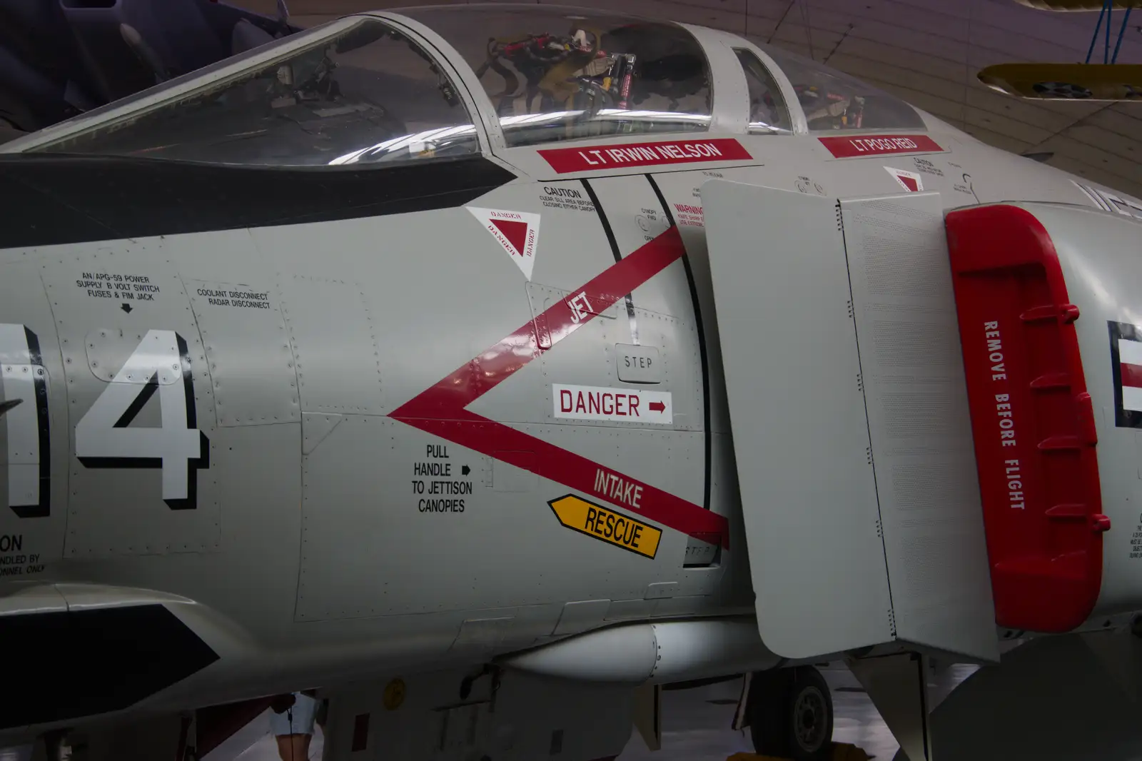 Airfix decals all over an F-15, from A Visit to IWM Duxford, Cambridgeshire - 17th August 2026