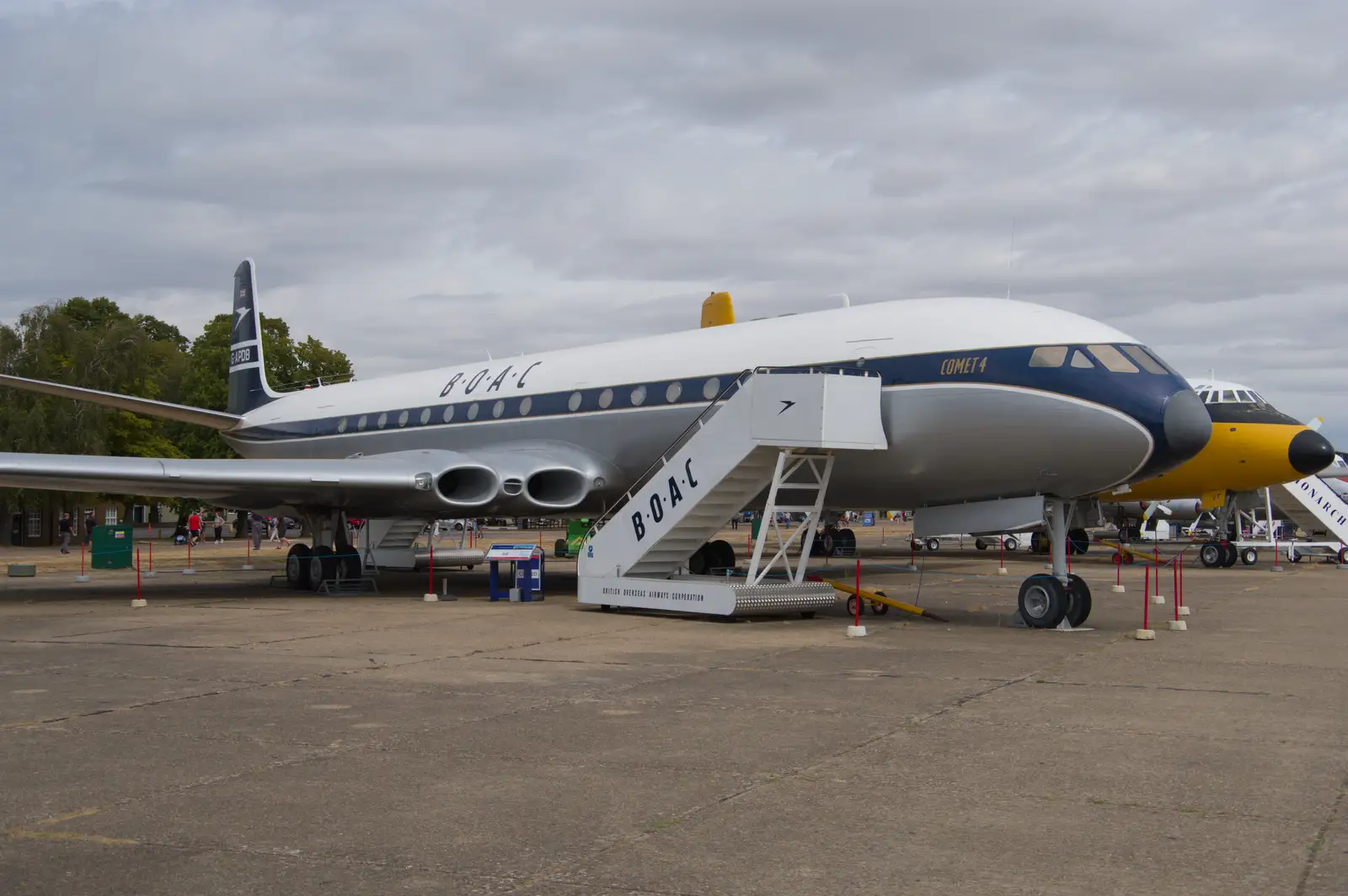 A BOAC Comet 4, from A Visit to IWM Duxford, Cambridgeshire - 17th August 2026