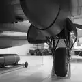 The undercarriage of the mighty Lancaster, A Visit to IWM Duxford, Cambridgeshire - 17th August 2026