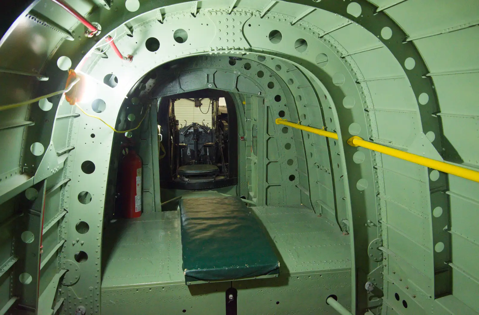 Looking towards 'tail-end Charlie', from A Visit to IWM Duxford, Cambridgeshire - 17th August 2026