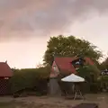 It's looking dark over at Will's mother's, A Wet Ride to the Four Horseshoes, Thornham - 19th August 2026