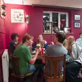 Fred's 'yoots' table inspect some things, A Village Hall Quiz and a Dead Pub, Worlingworth - 21st August 2026