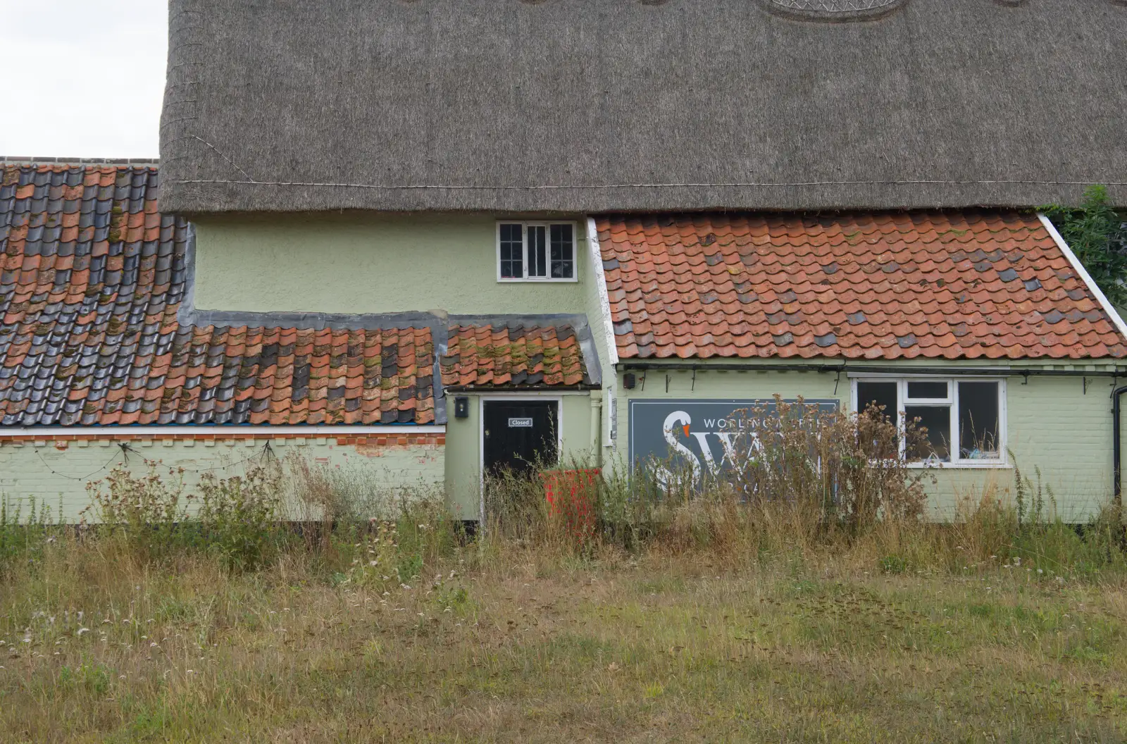 The back of the Worlingworth Swan, from A Village Hall Quiz and a Dead Pub, Worlingworth - 21st August 2026