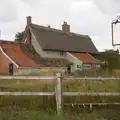 The former pub and its empty sign, A Village Hall Quiz and a Dead Pub, Worlingworth - 21st August 2026