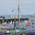 The flags of nations, The Ukulele Hooley, People's Park, Dún Laoghaire, Ireland - 22nd August 2026