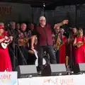 The leader of RUGs gets in the zone, The Ukulele Hooley, People's Park, Dún Laoghaire, Ireland - 22nd August 2026