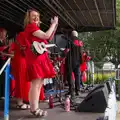 Clapping from a RUGs member, The Ukulele Hooley, People's Park, Dún Laoghaire, Ireland - 22nd August 2026