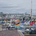 A mass of flags, The Ukulele Hooley, People's Park, Dún Laoghaire, Ireland - 22nd August 2026