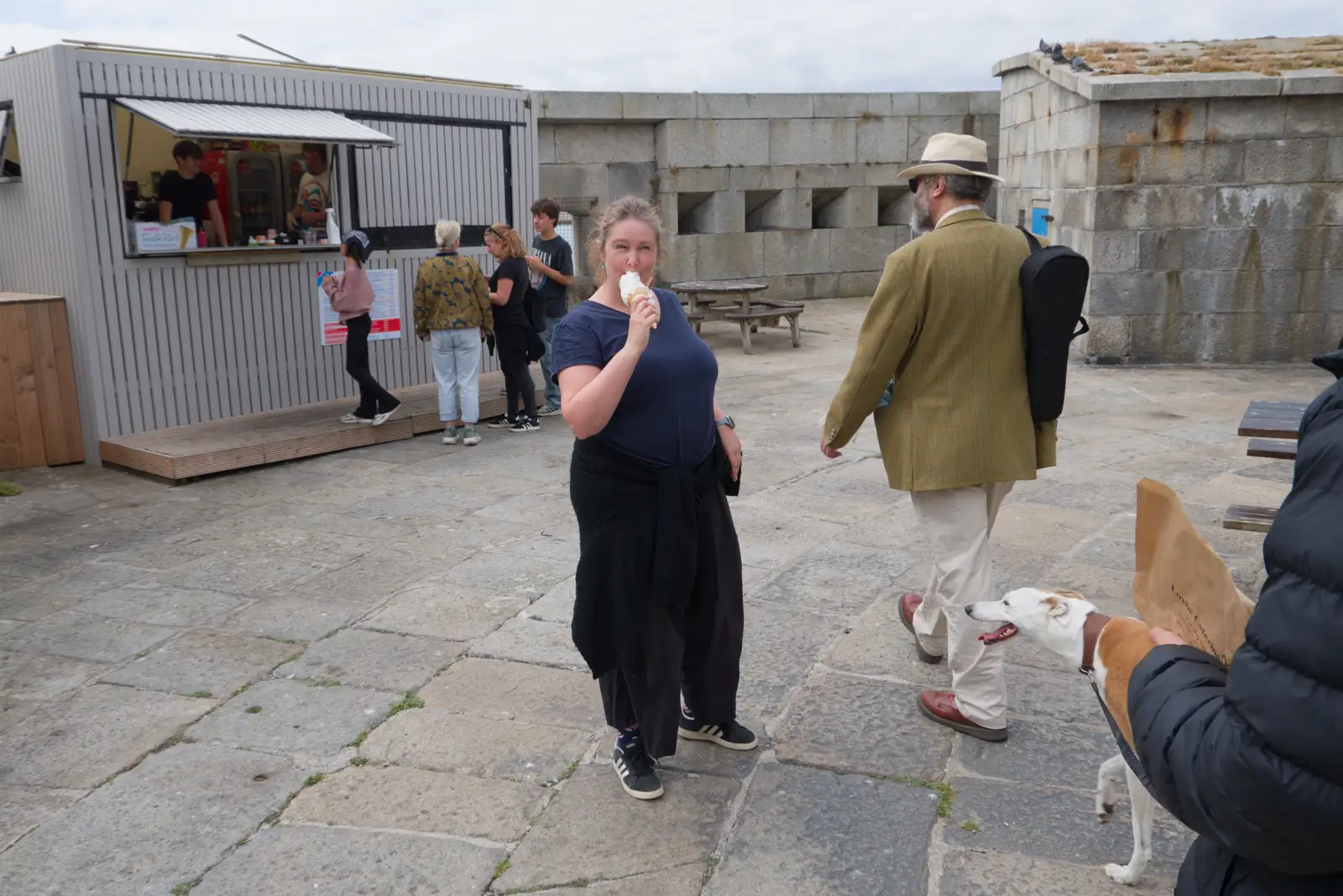 Isobel's got an ice cream, from The Ukulele Hooley, People's Park, Dún Laoghaire, Ireland - 22nd August 2026