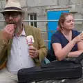 Noddy seems to have some ice cream on his beard, The Ukulele Hooley, People's Park, Dún Laoghaire, Ireland - 22nd August 2026
