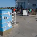Seagulls on a telecomms box, The Ukulele Hooley, People's Park, Dún Laoghaire, Ireland - 22nd August 2026