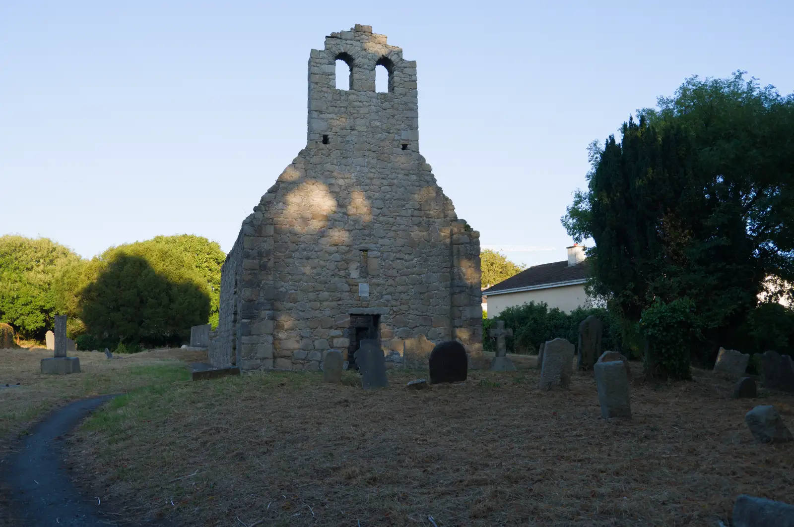 Old St. Fintan’s Church in Deansgrange, from The Ukulele Hooley, People's Park, Dún Laoghaire, Ireland - 22nd August 2026