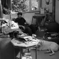 Fred hangs out with the dog, Clogherrevagh and Strandhill, Leitrim, Ireland - 24th August 2026