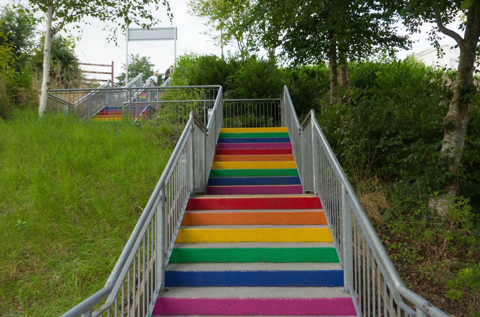 St. Angela's pride staircase, from Clogherrevagh and Strandhill, Leitrim, Ireland - 24th August 2026