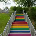 St. Angela's pride staircase, Clogherrevagh and Strandhill, Leitrim, Ireland - 24th August 2026