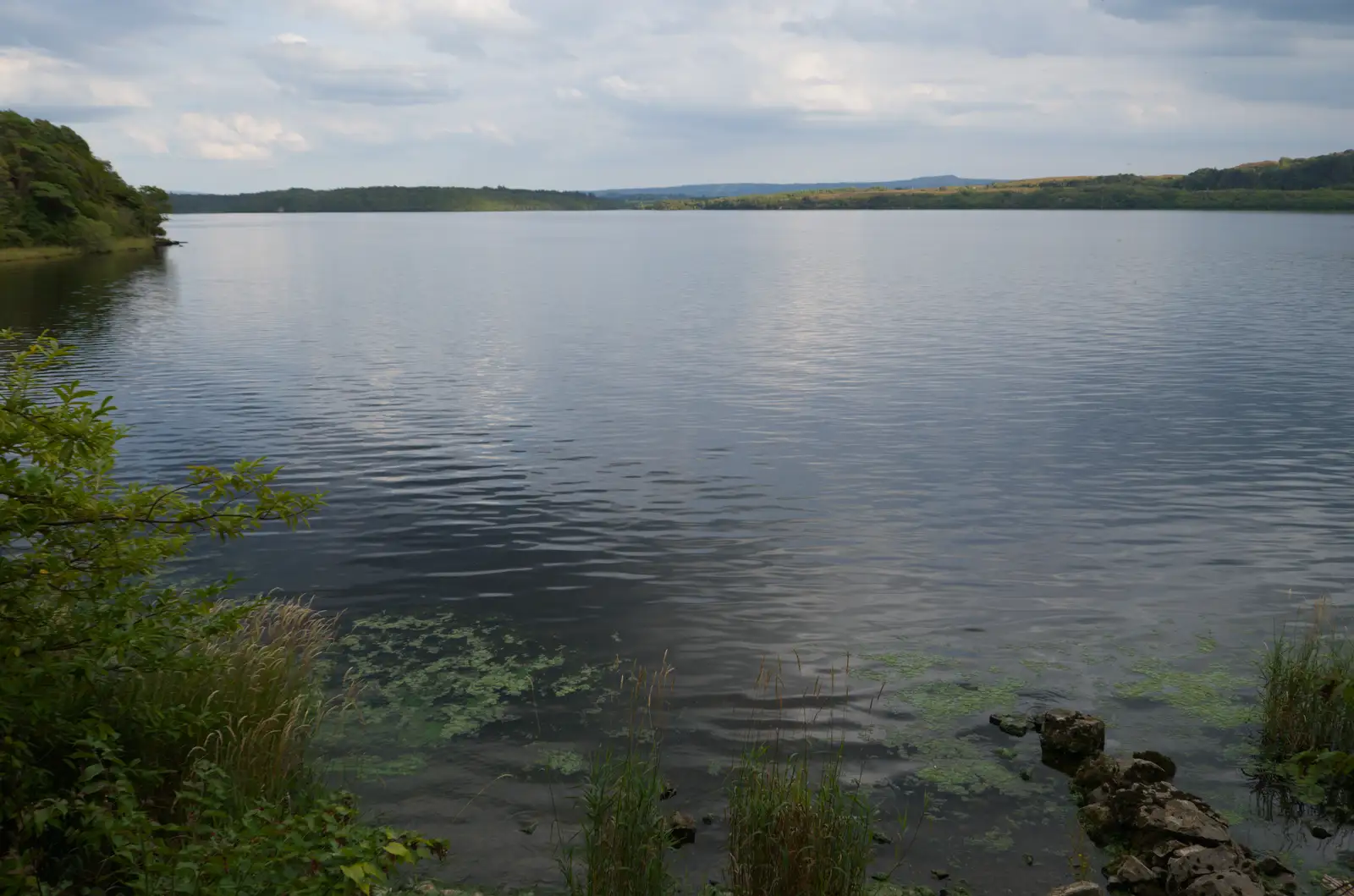 The placid waters of Lough Gill, from Clogherrevagh and Strandhill, Leitrim, Ireland - 24th August 2026