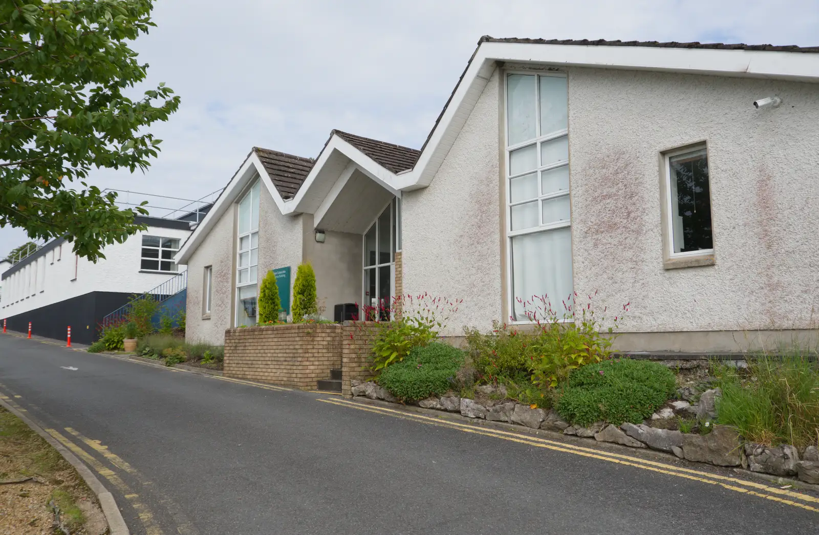 Very 1960s architecture at the Science building, from Clogherrevagh and Strandhill, Leitrim, Ireland - 24th August 2026