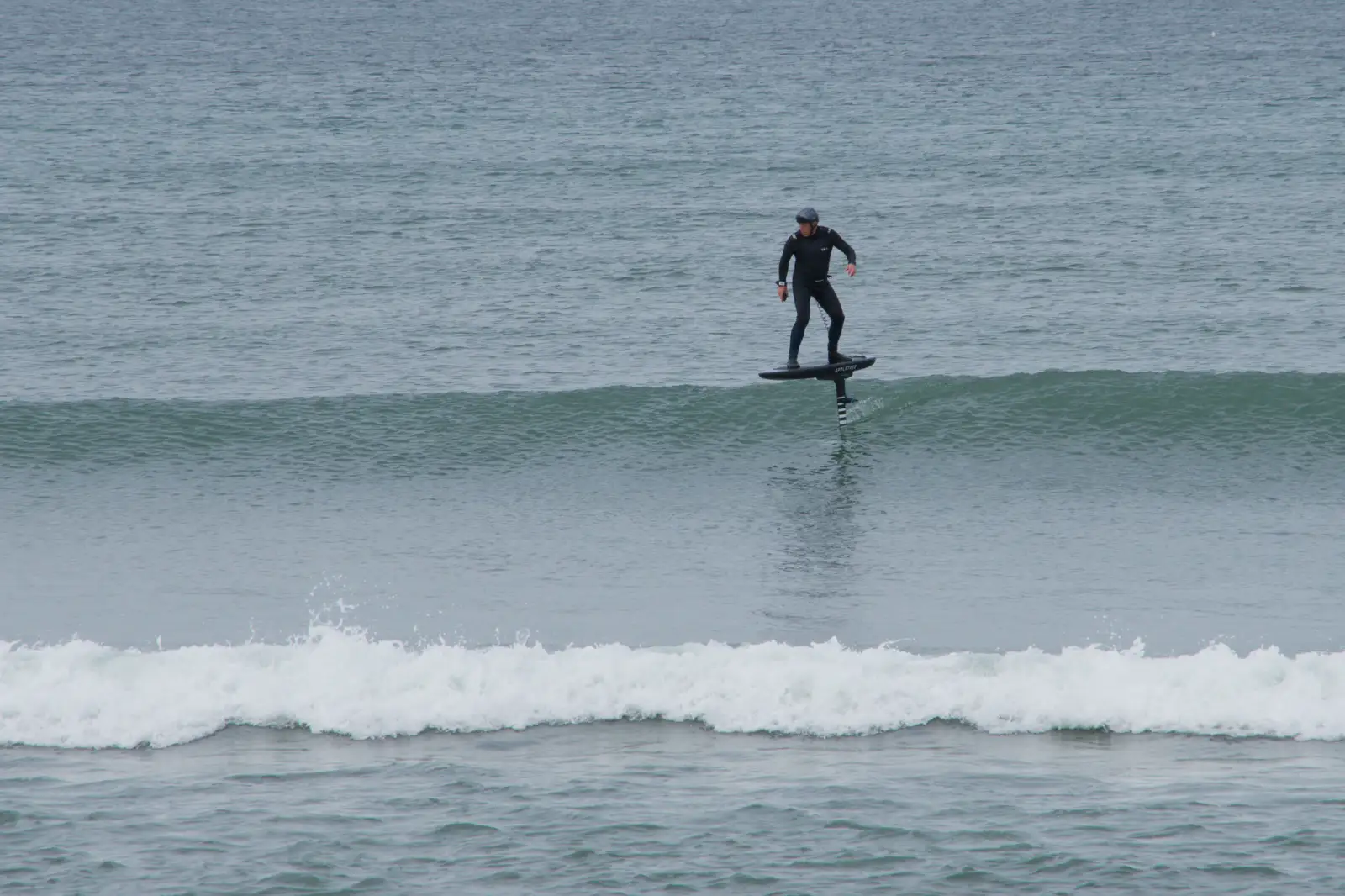 There's a 'surfer' on a foiling board, from Clogherrevagh and Strandhill, Leitrim, Ireland - 24th August 2026