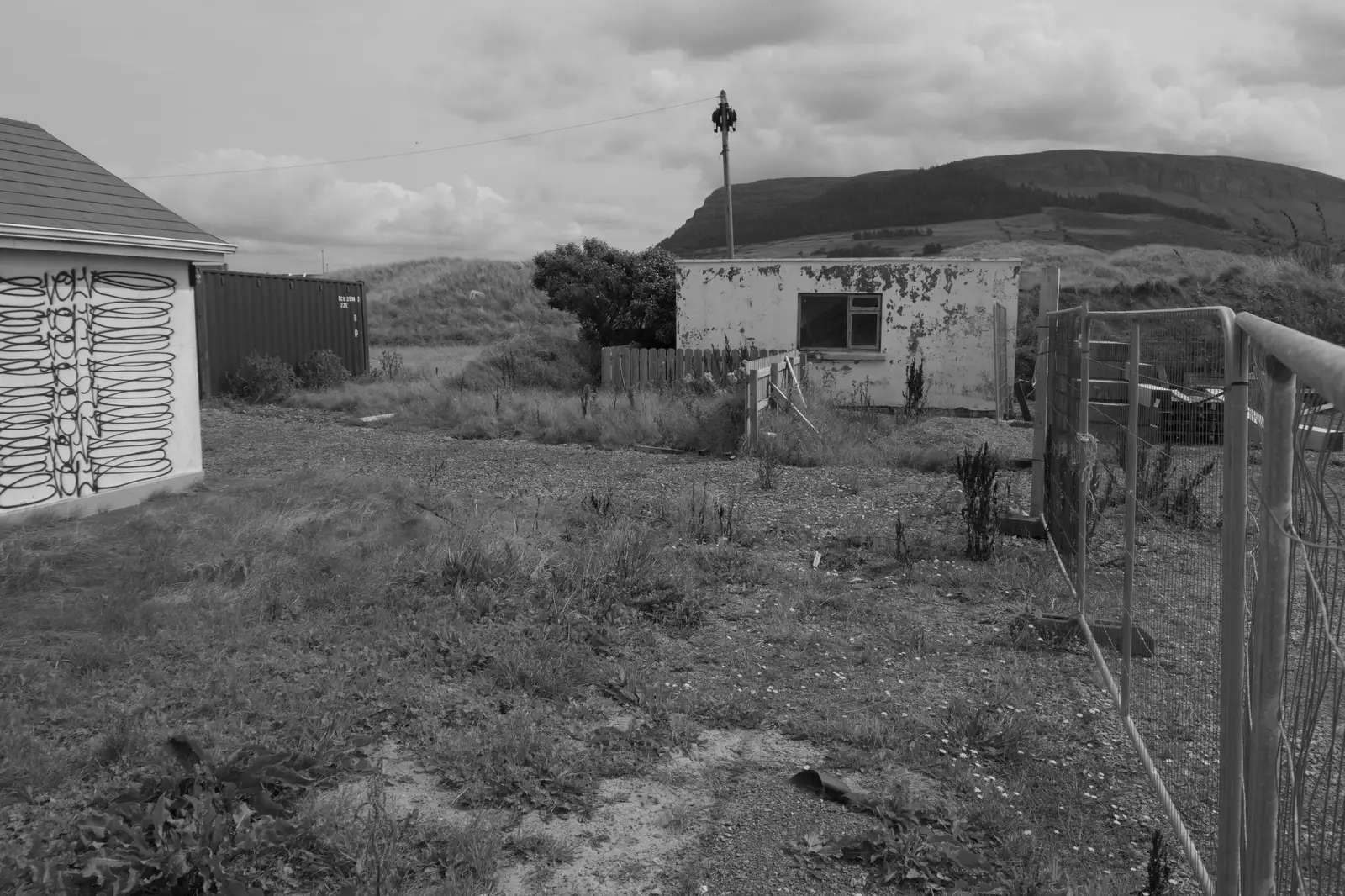 Dereliction around an old B&B, from Clogherrevagh and Strandhill, Leitrim, Ireland - 24th August 2026