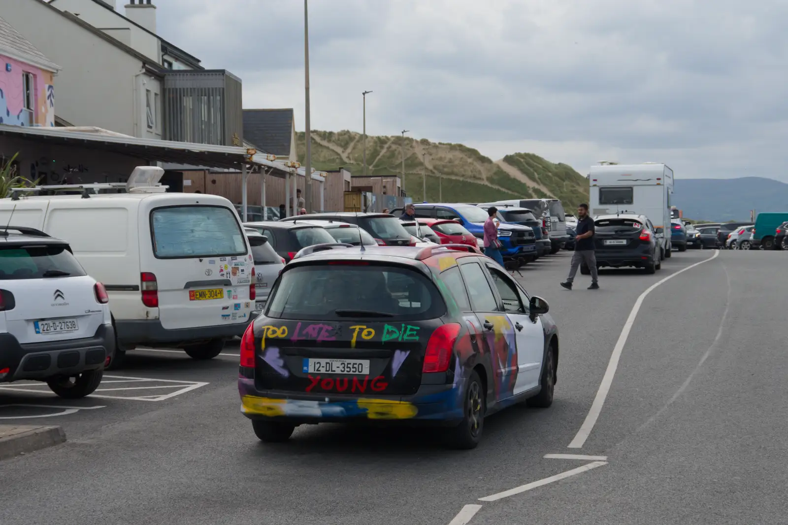 Dodgy paint job: too late to die young, from Clogherrevagh and Strandhill, Leitrim, Ireland - 24th August 2026