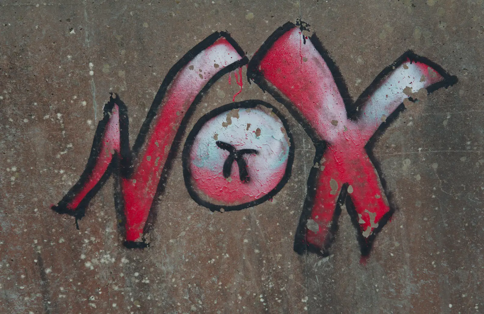 Graffiti on a wall, from Clogherrevagh and Strandhill, Leitrim, Ireland - 24th August 2026