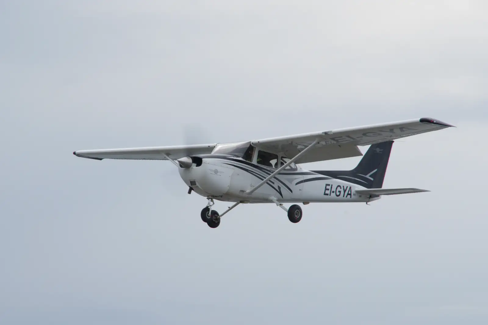 Another little Cessna is doing touch-and-goes, from Clogherrevagh and Strandhill, Leitrim, Ireland - 24th August 2026