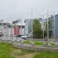 Some sort of flags installation up at W8, Manorhamilton, Sligo and Streedagh Beach, Leitrim, Ireland - 26th August 2026