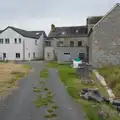 The back of some buildings on Main Street, Manorhamilton, Sligo and Streedagh Beach, Leitrim, Ireland - 26th August 2026