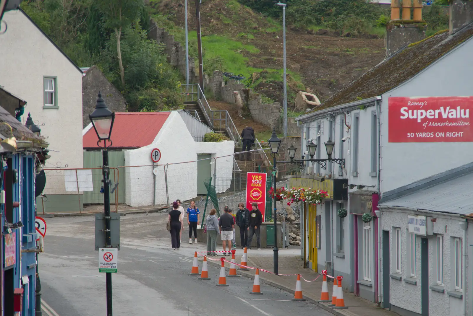 The yoots hang around near SuperValu, from Manorhamilton, Sligo and Streedagh Beach, Leitrim, Ireland - 26th August 2026