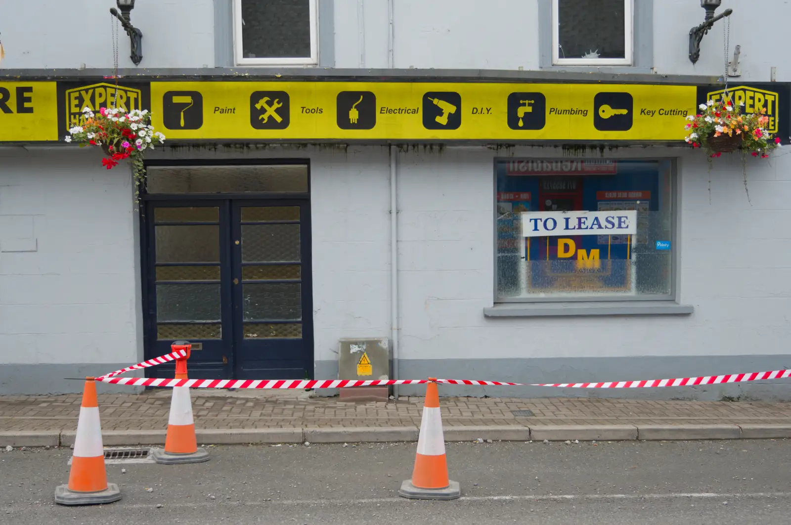 A closed-down hardware shop, from Manorhamilton, Sligo and Streedagh Beach, Leitrim, Ireland - 26th August 2026