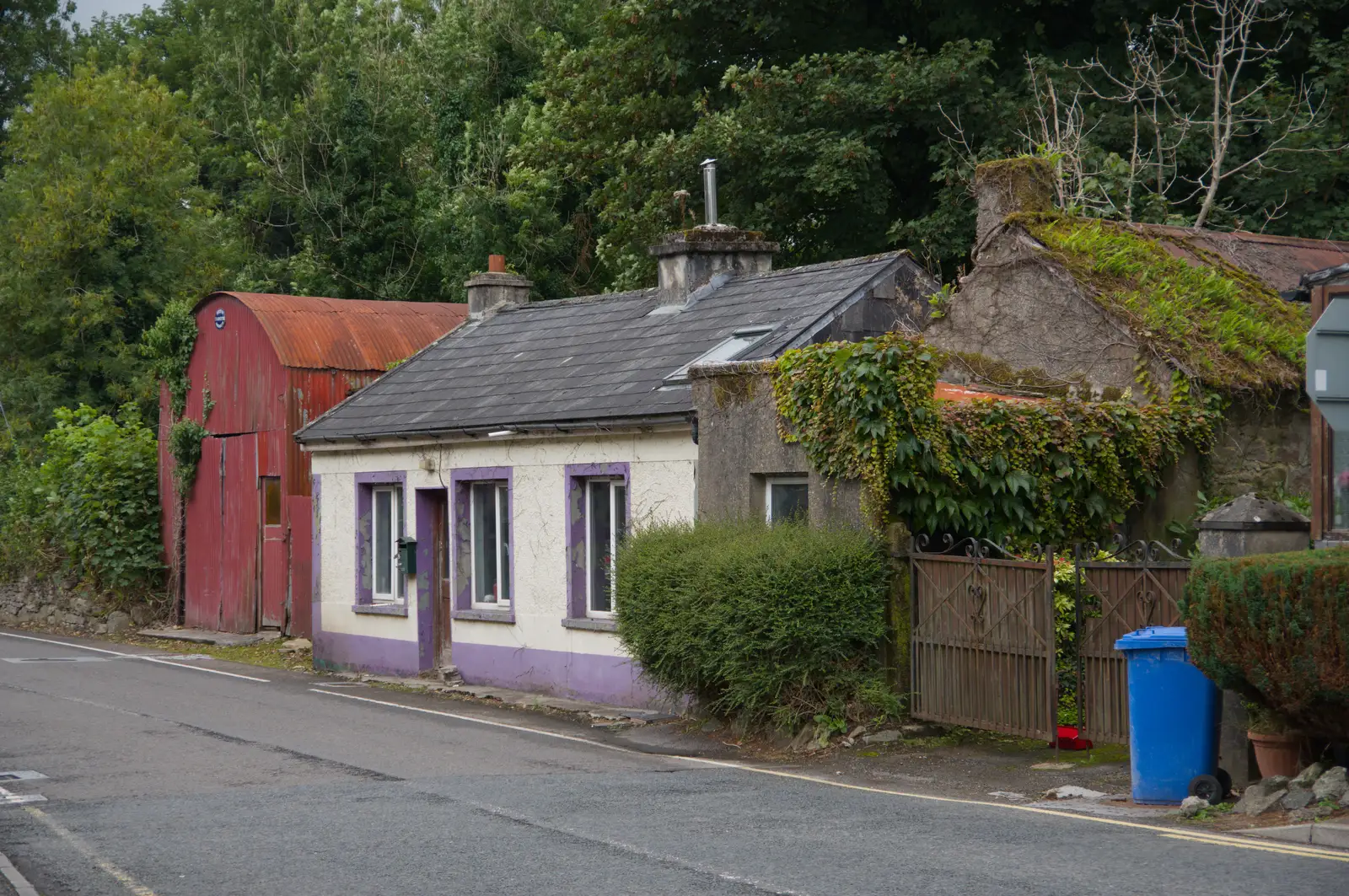 Dereliction on Creamery Road, from Manorhamilton, Sligo and Streedagh Beach, Leitrim, Ireland - 26th August 2026