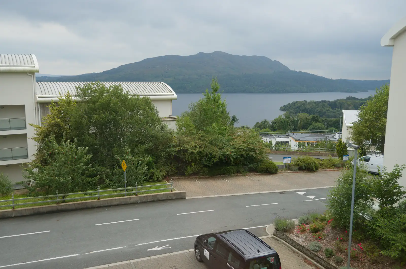 The view from the apartment's front window, from Manorhamilton, Sligo and Streedagh Beach, Leitrim, Ireland - 26th August 2026