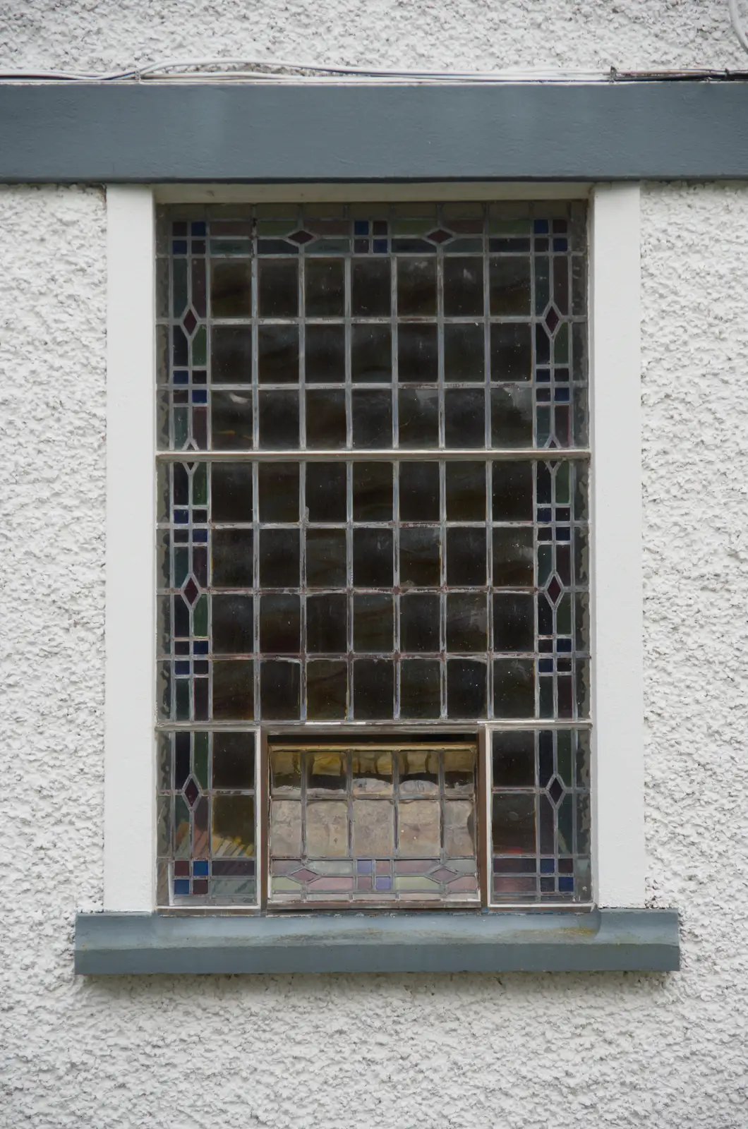 A nice original window in St. Angela's, from Manorhamilton, Sligo and Streedagh Beach, Leitrim, Ireland - 26th August 2026