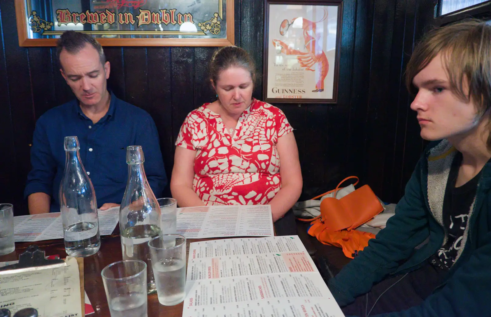 Menus are checked out in Hargadon Bros, from Manorhamilton, Sligo and Streedagh Beach, Leitrim, Ireland - 26th August 2026