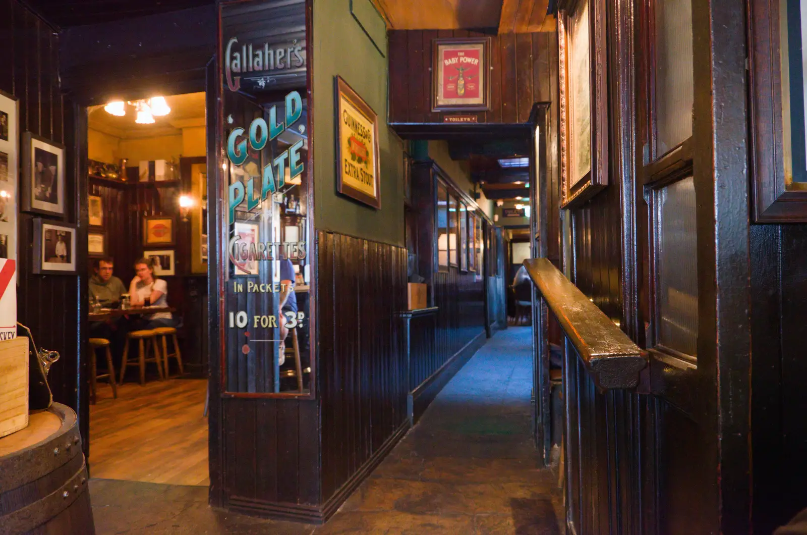 The corridor through Hargadon's, from Manorhamilton, Sligo and Streedagh Beach, Leitrim, Ireland - 26th August 2026