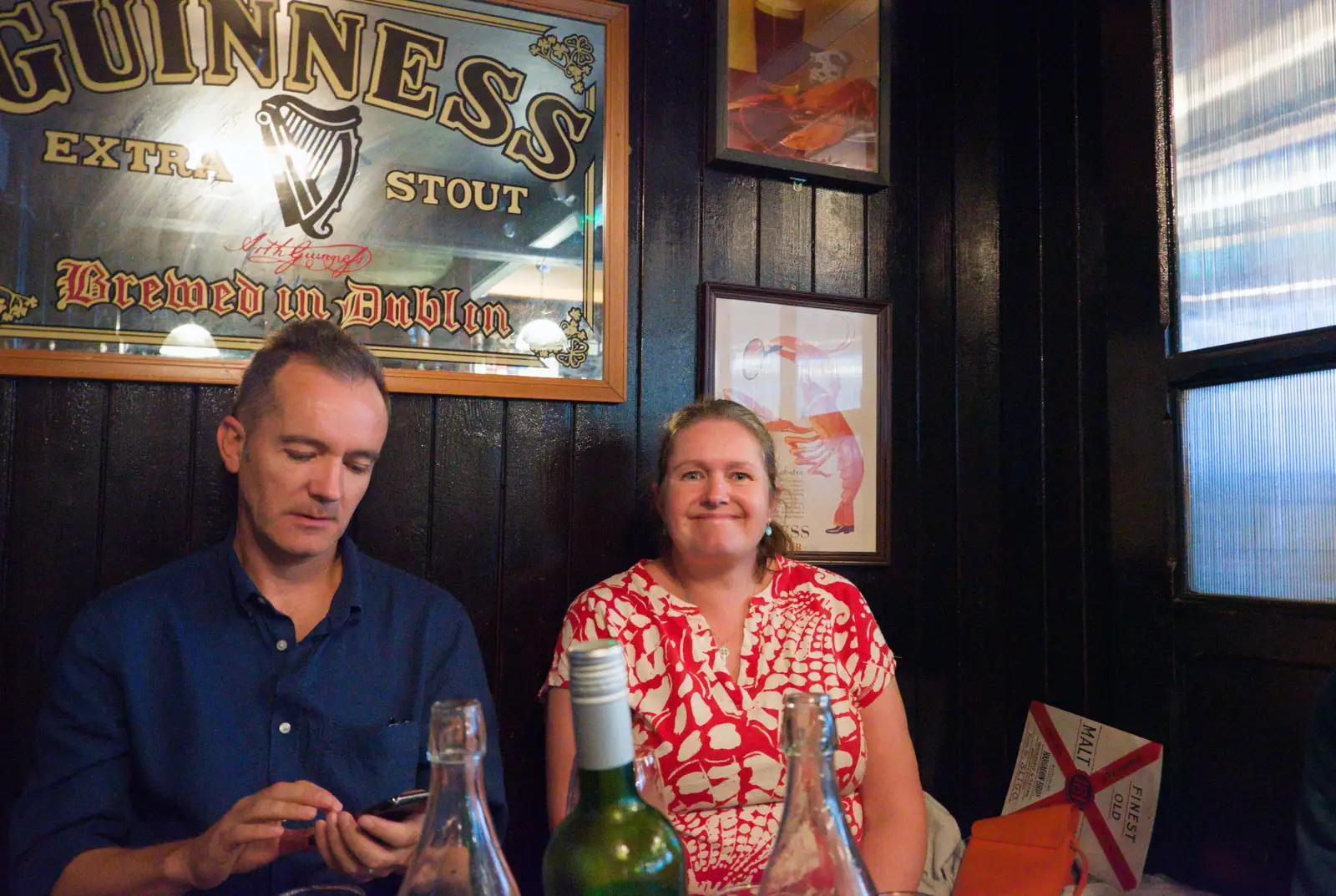 Fred gets a photo of James and Isobel, from Manorhamilton, Sligo and Streedagh Beach, Leitrim, Ireland - 26th August 2026