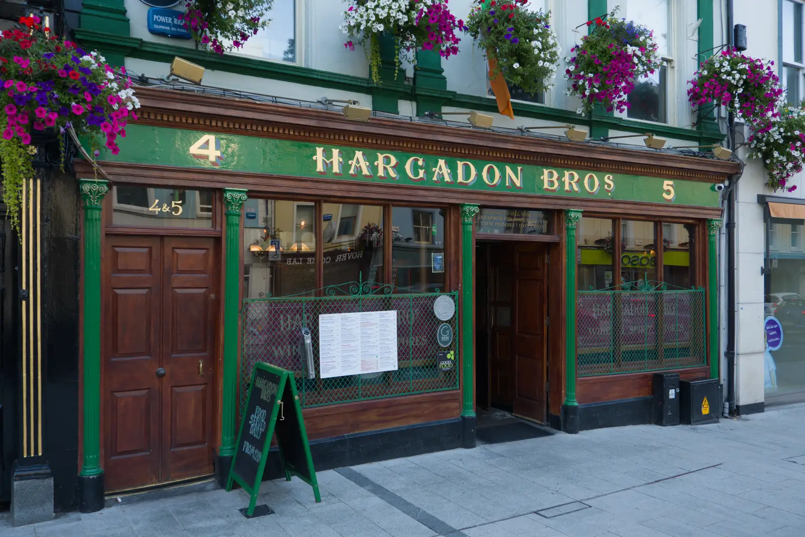Hargadon Brothers on O'Connell Street in Sligo, from Manorhamilton, Sligo and Streedagh Beach, Leitrim, Ireland - 26th August 2026