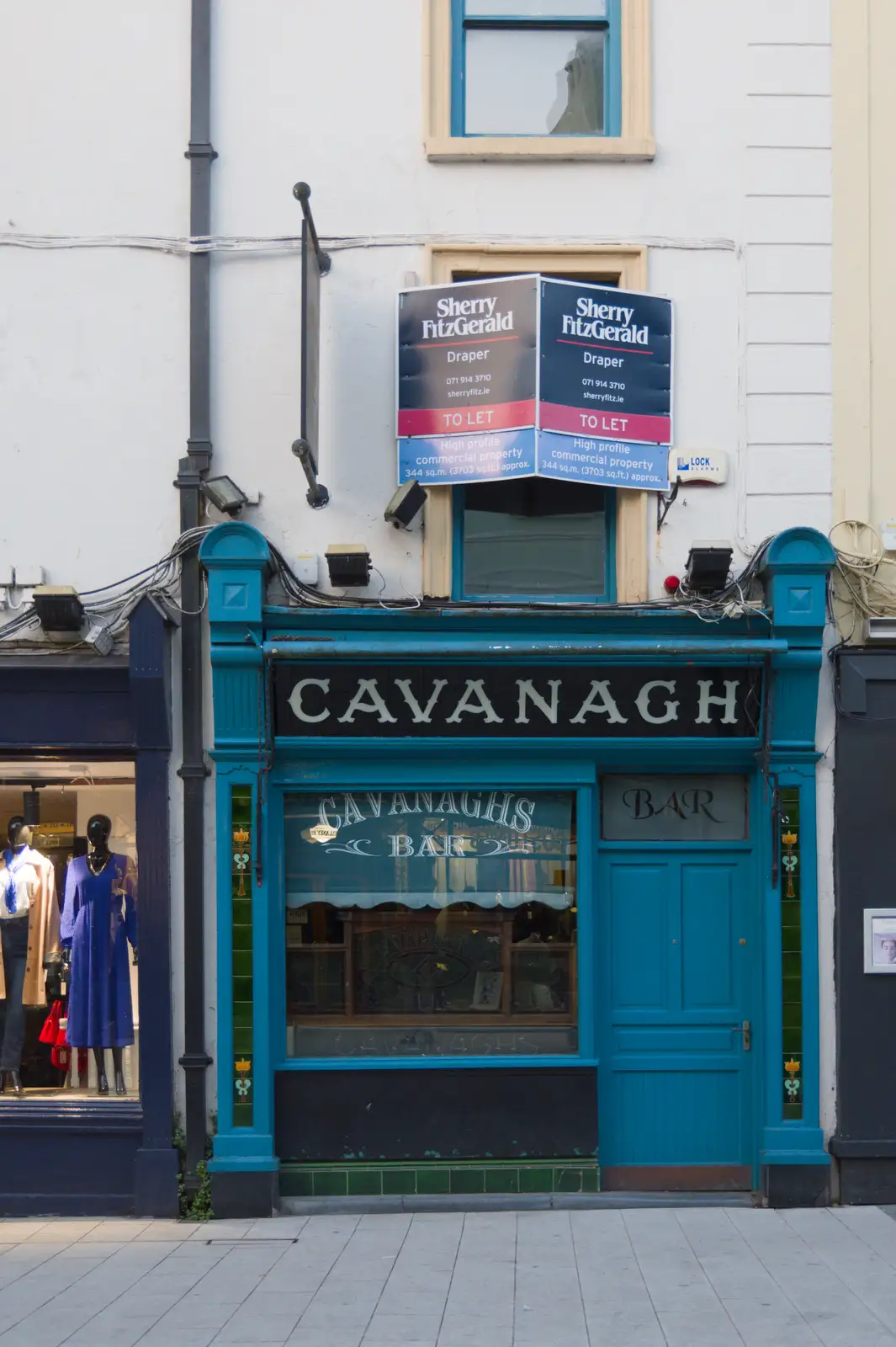 Cavanagh is yet another closed-down pub, from Manorhamilton, Sligo and Streedagh Beach, Leitrim, Ireland - 26th August 2026