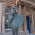 A statue of W. B. Yeats in Sligo town, Manorhamilton, Sligo and Streedagh Beach, Leitrim, Ireland - 26th August 2026